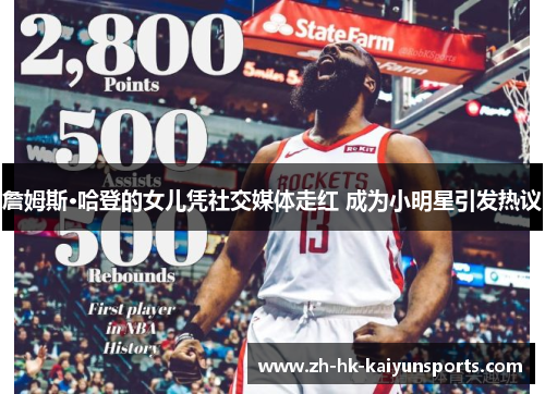 詹姆斯·哈登的女儿凭社交媒体走红 成为小明星引发热议